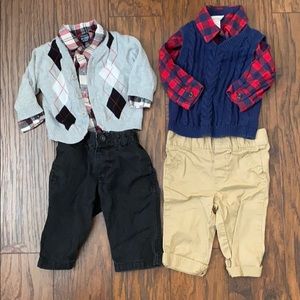 Baby boy sweater sets